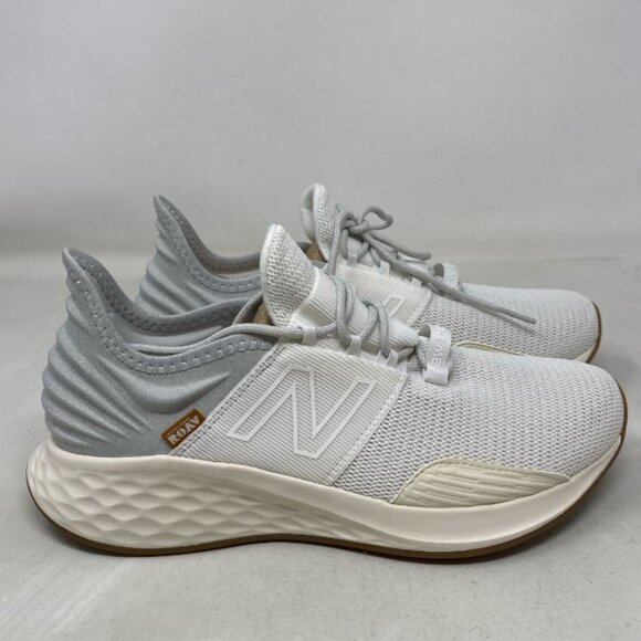 New Balance® Fresh Foam Roav Women's Running ... Color: Paper White Gum Size: 9 - Picture 2 of 8
